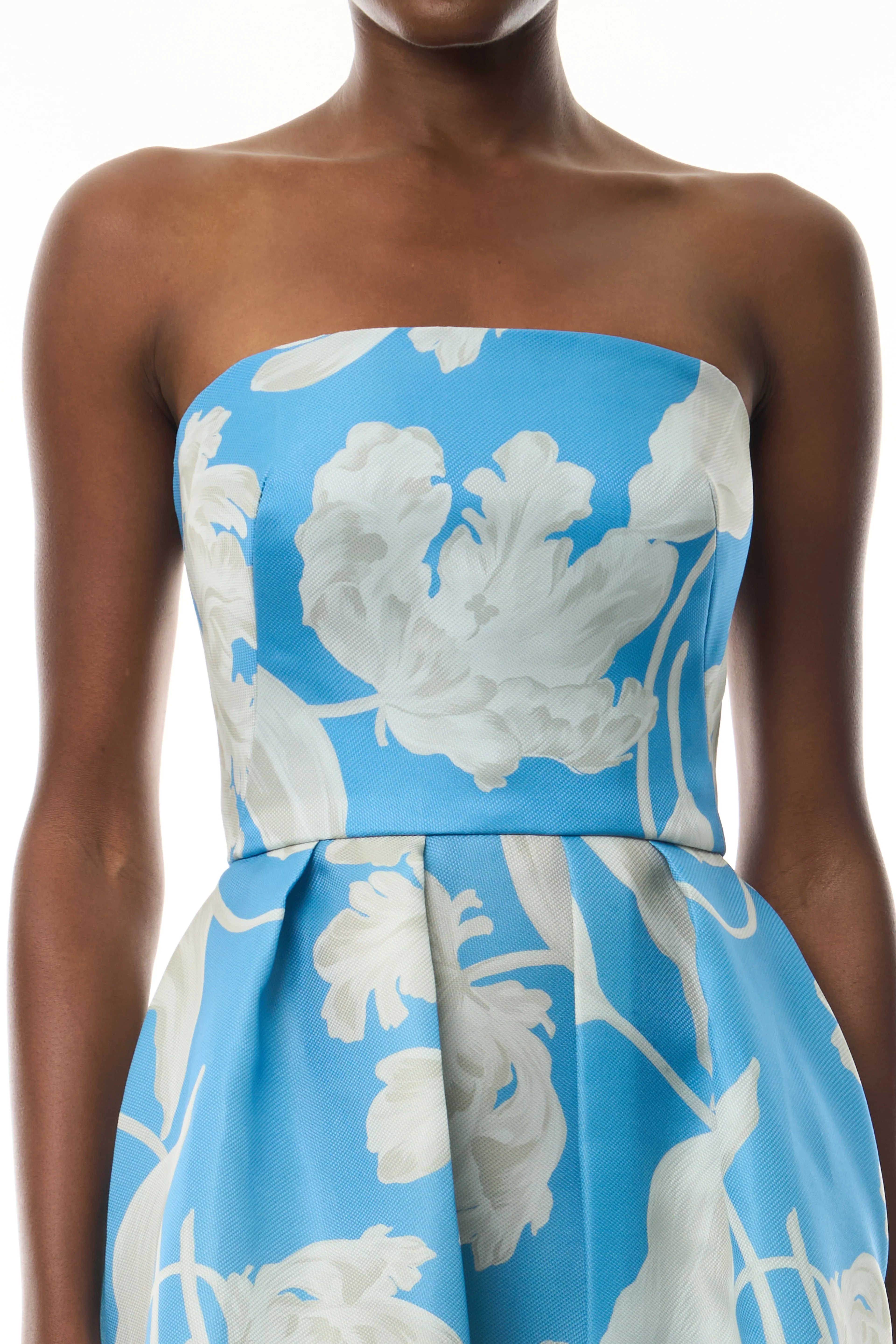 Bluebelle Floral Full Skirt Midi Dress - Image 2