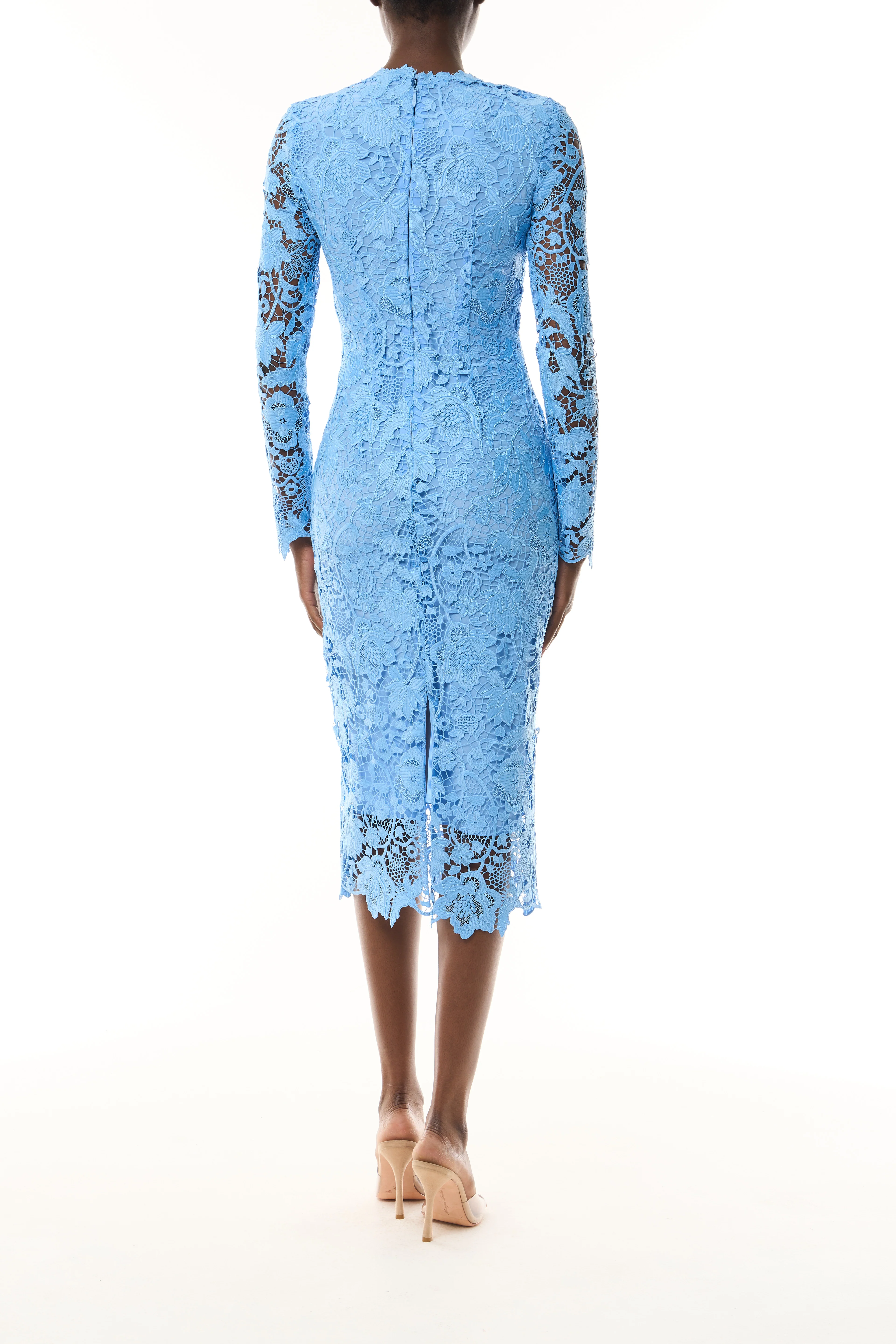Bluebelle Lace Long Sleeve Dress - Image 4