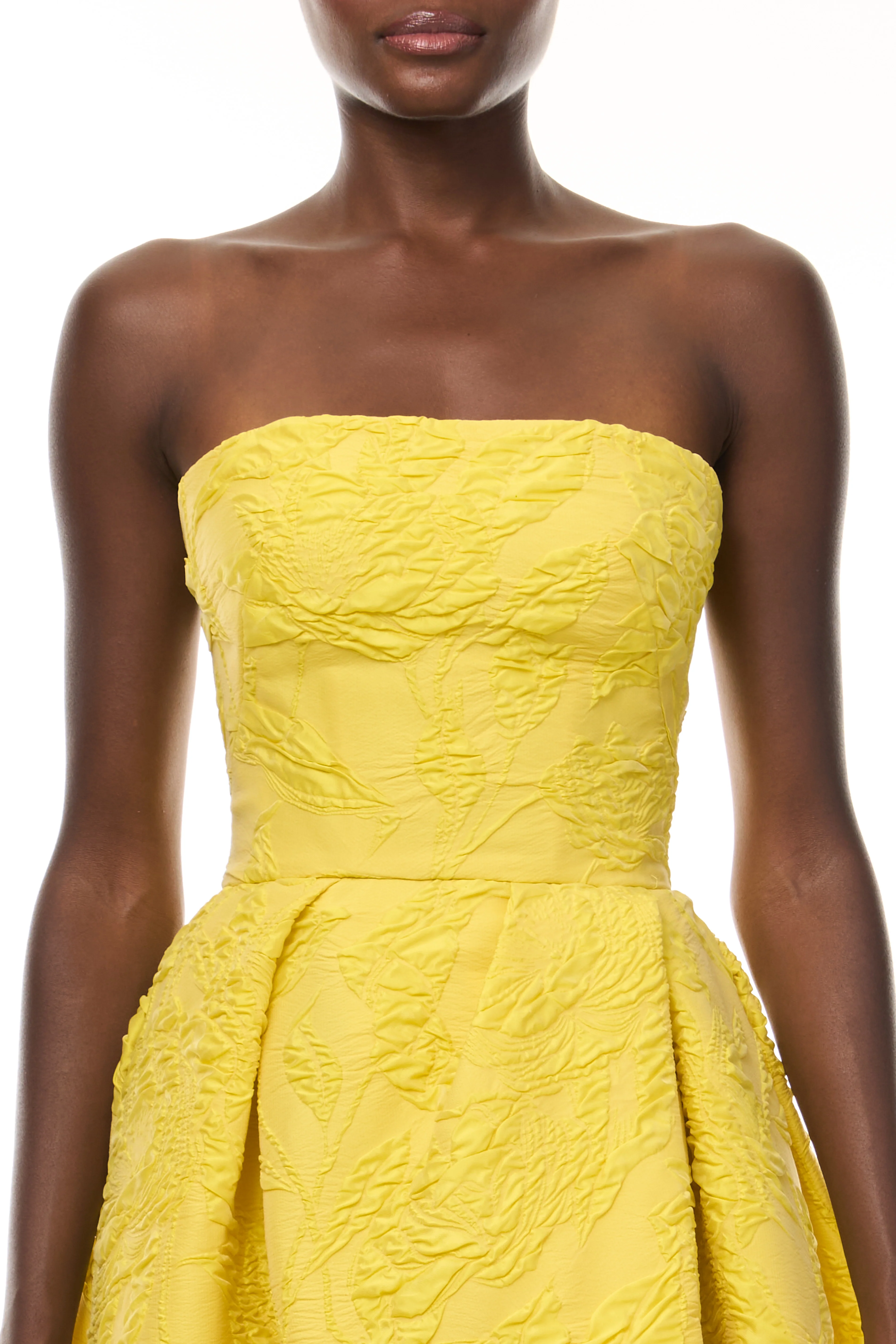 Strapless Gown with Tulip Skirt - Image 3