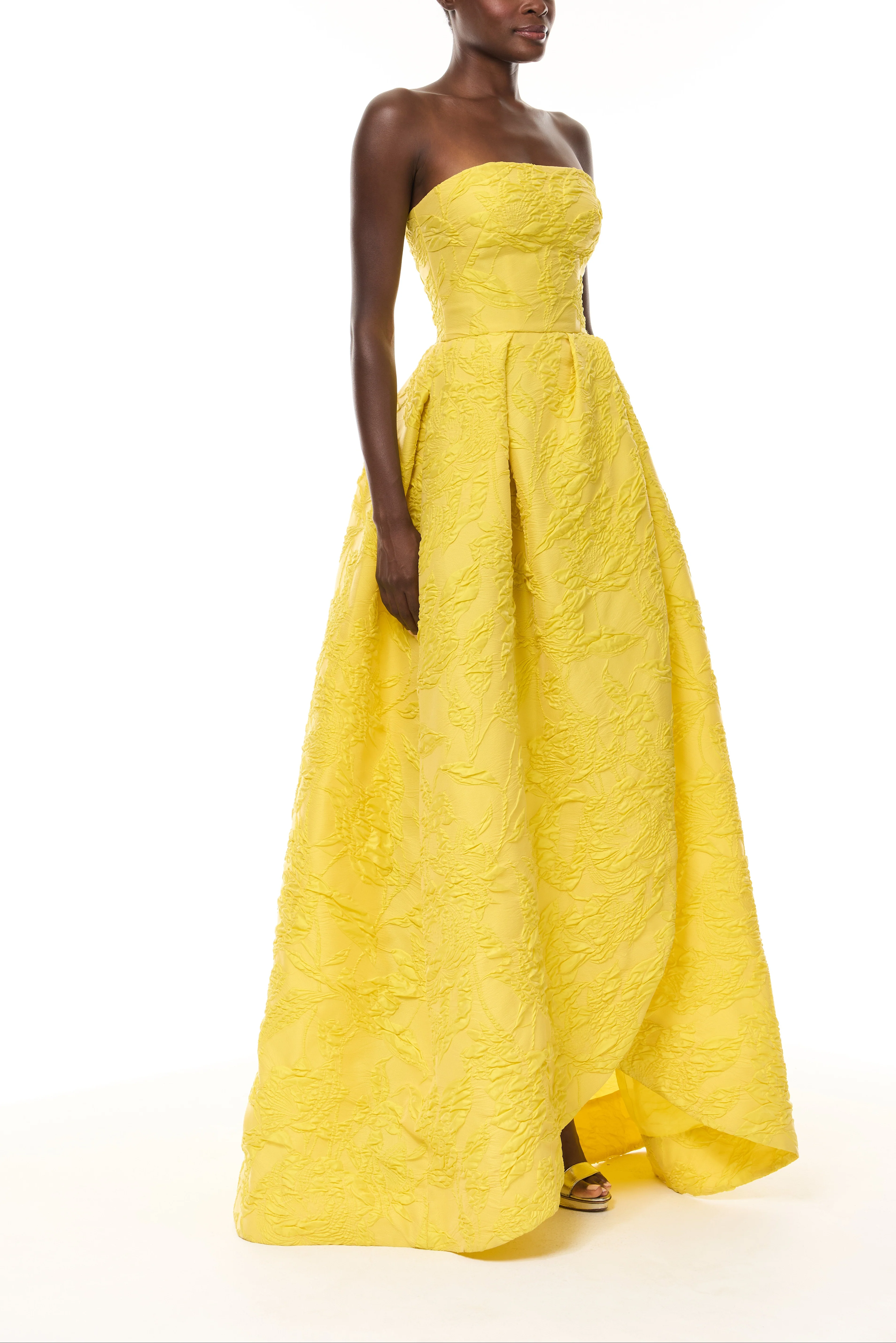 Strapless Gown with Tulip Skirt - Image 5
