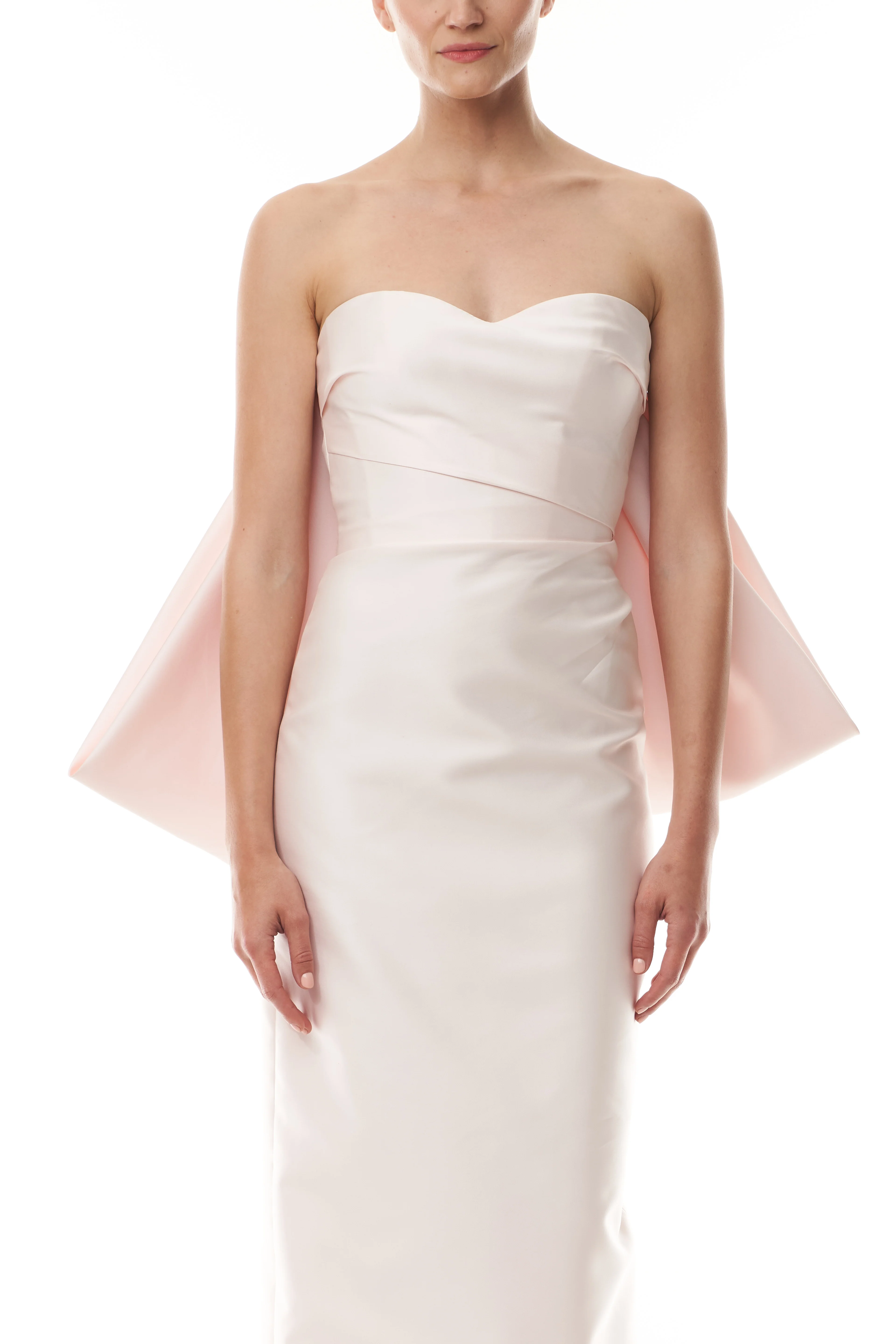Candy Bow-Draped Column Gown - Image 4