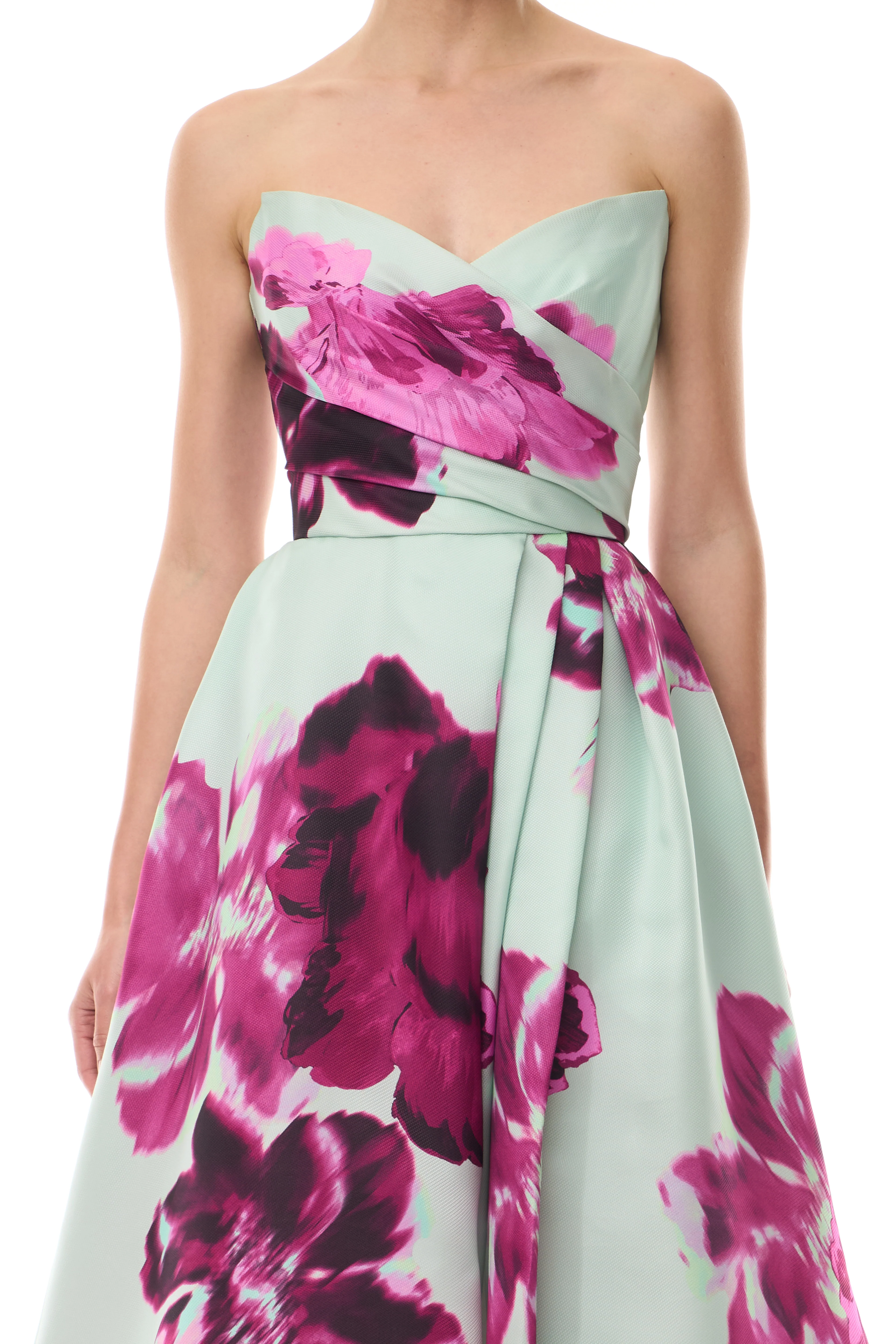 Electric Floral Ballgown - Image 4