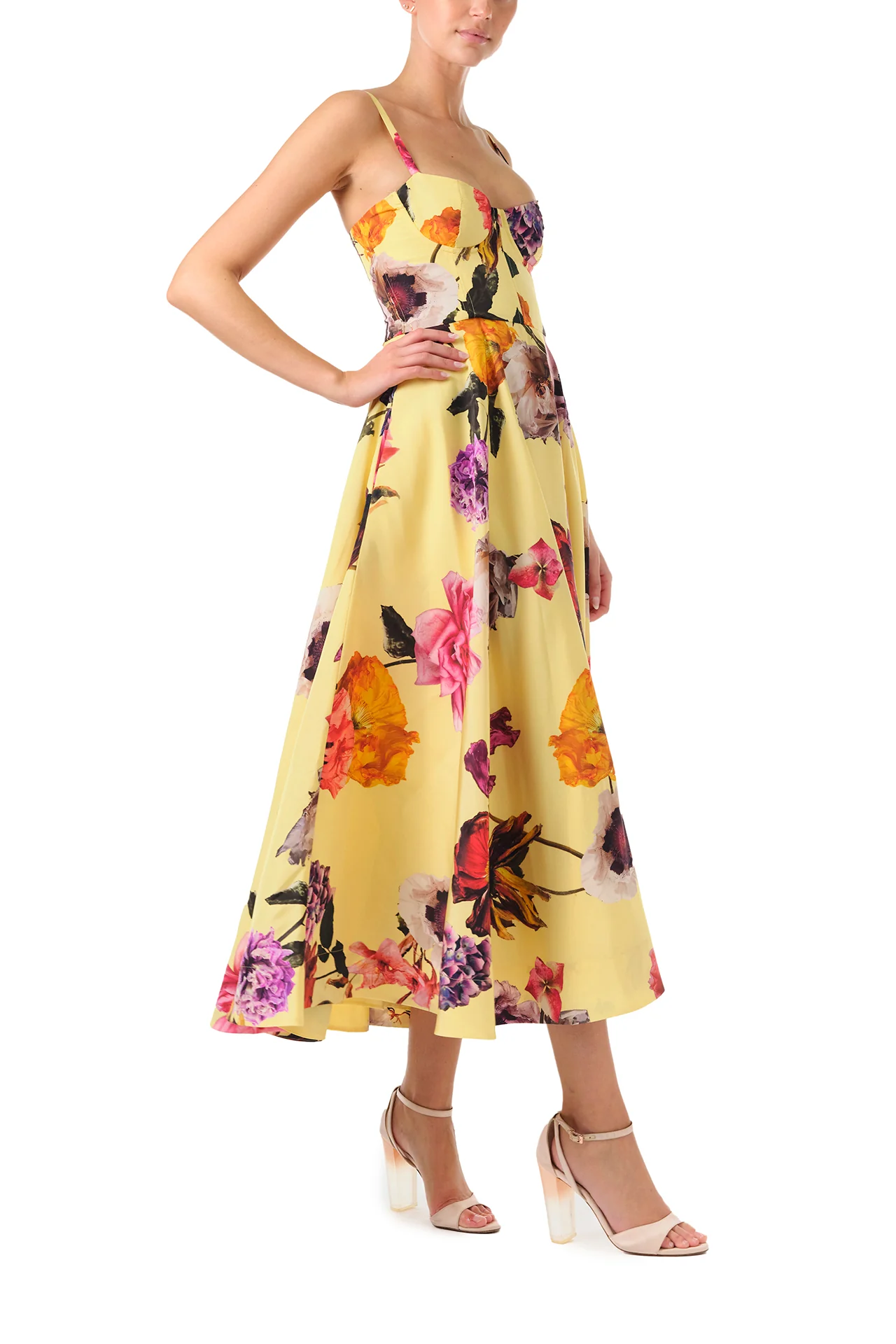 Corseted A-line Dress - Image 3