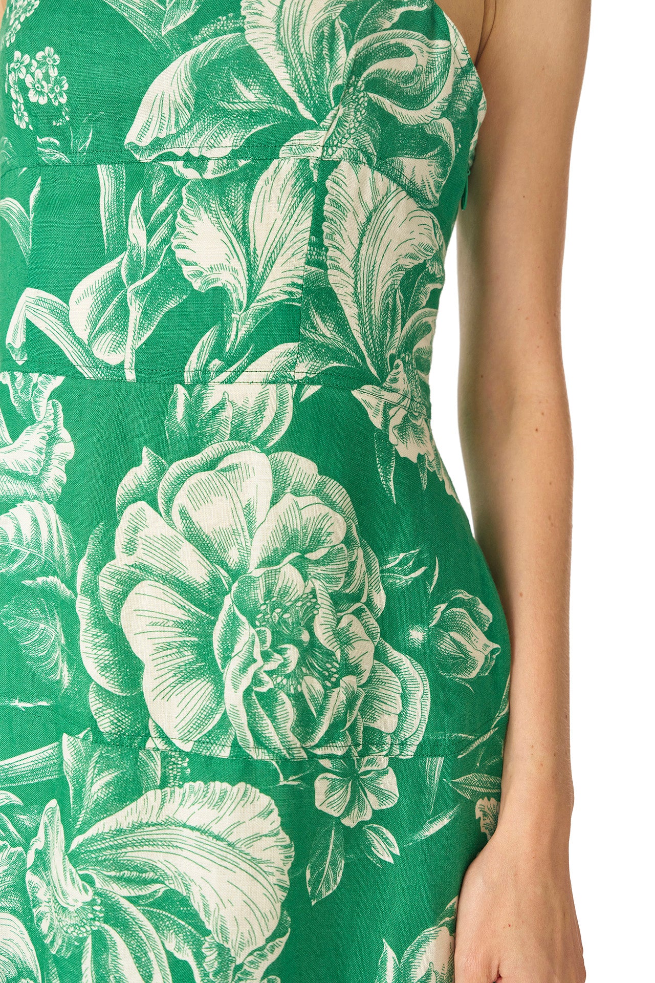 Floral Sleeveless Day Dress - Image 3