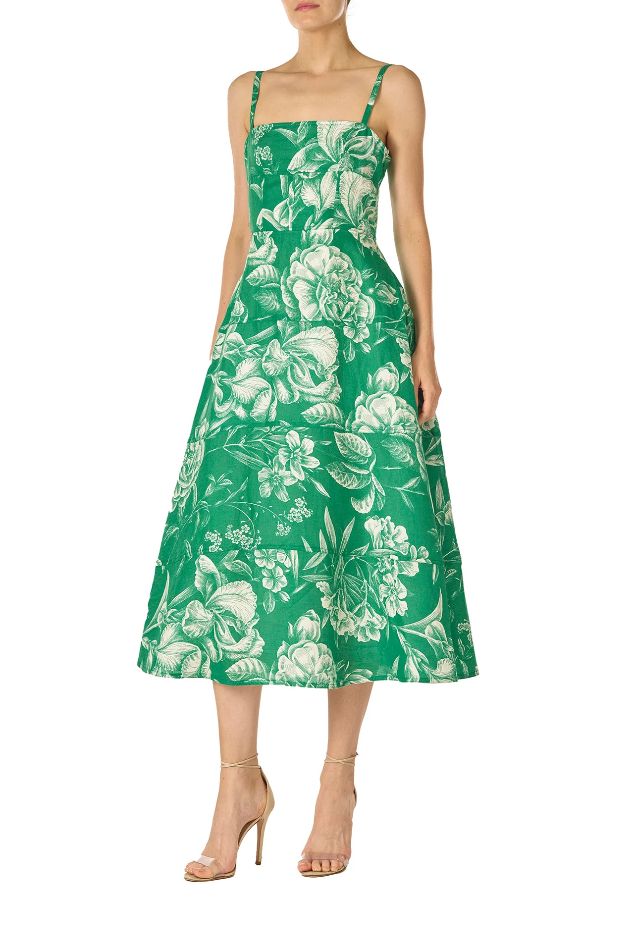 Floral Sleeveless Day Dress - Image 4