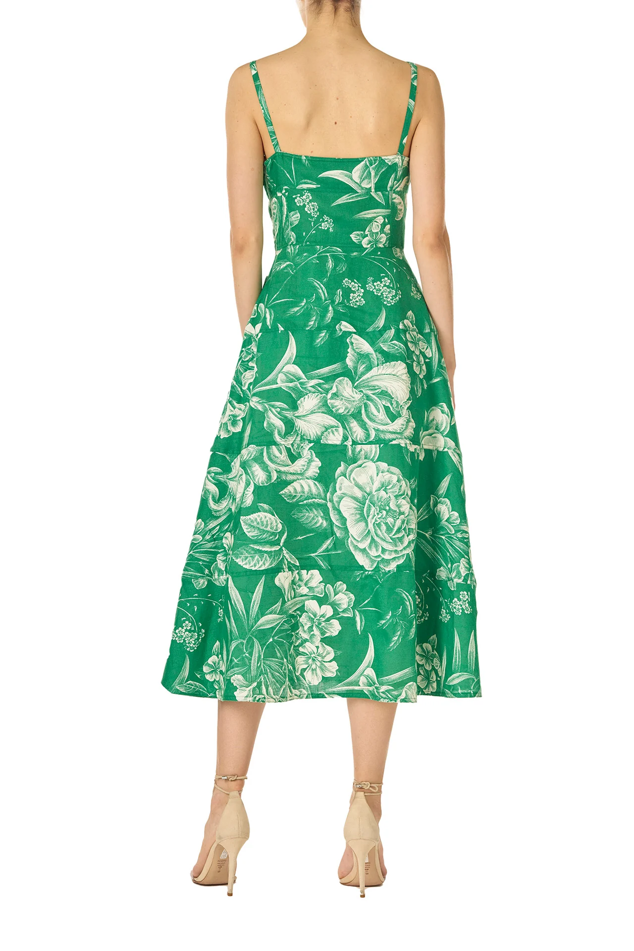 Floral Sleeveless Day Dress - Image 5