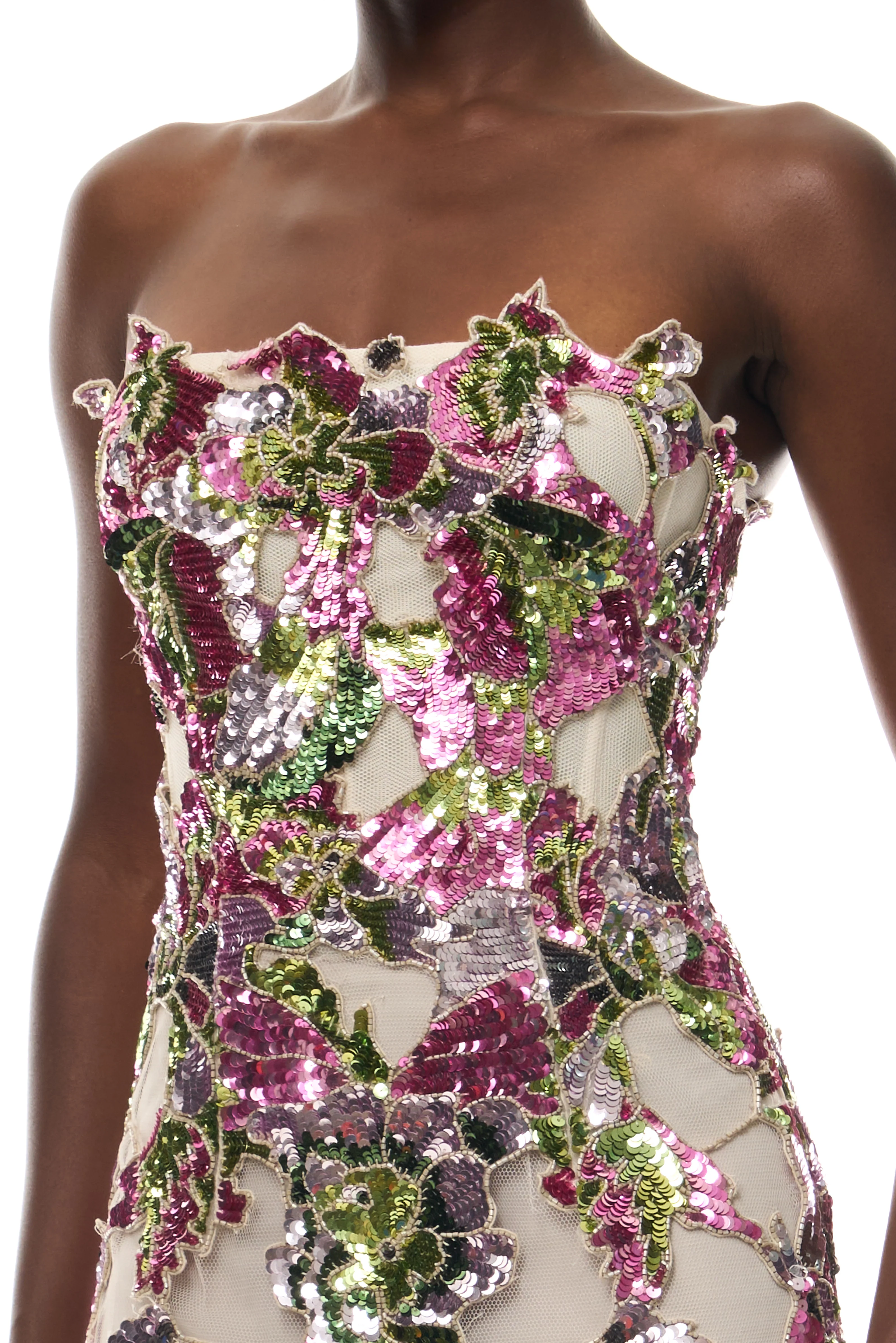 Tulip Sequin Column Gown - Image 3