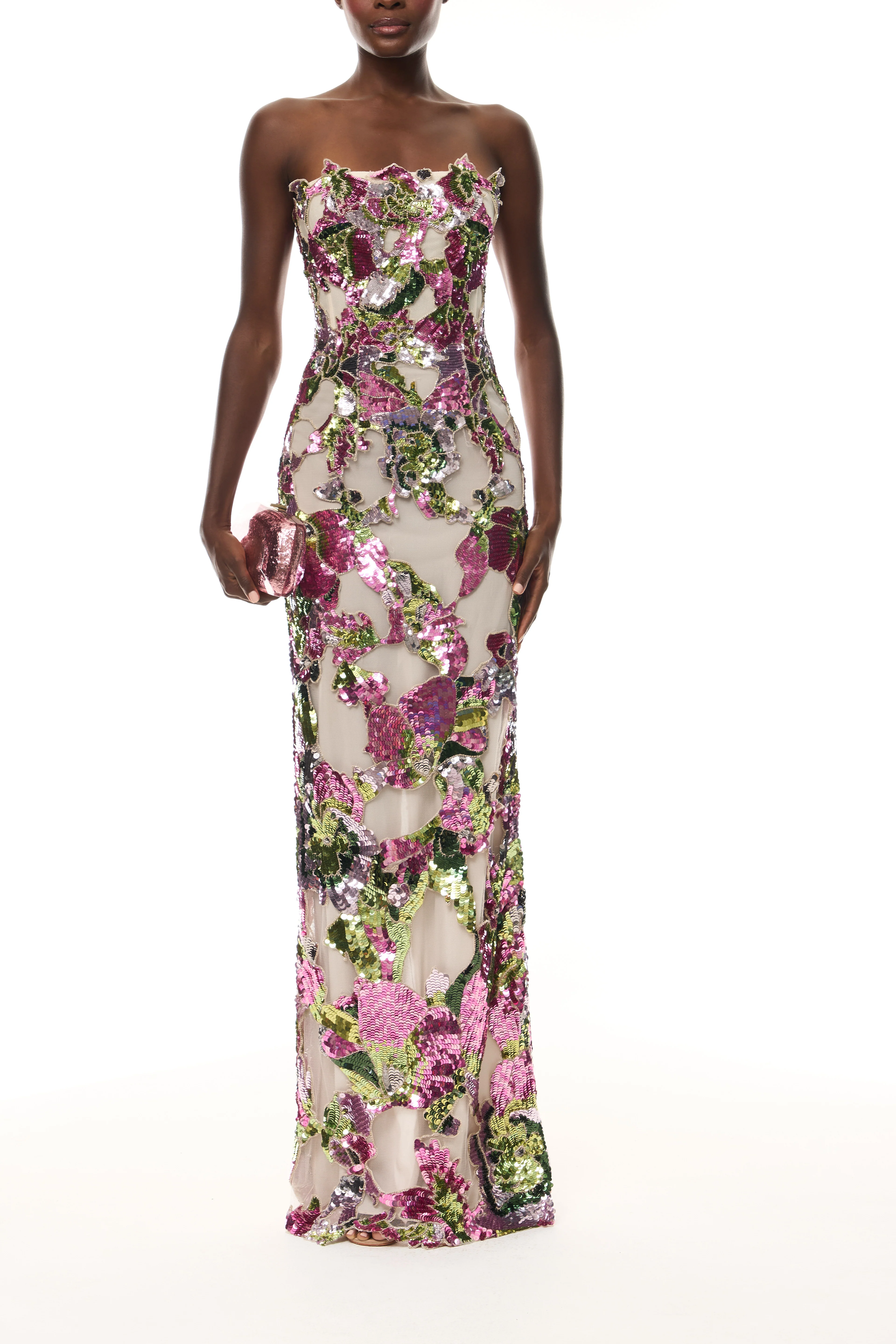 Tulip Sequin Column Gown - Image 5
