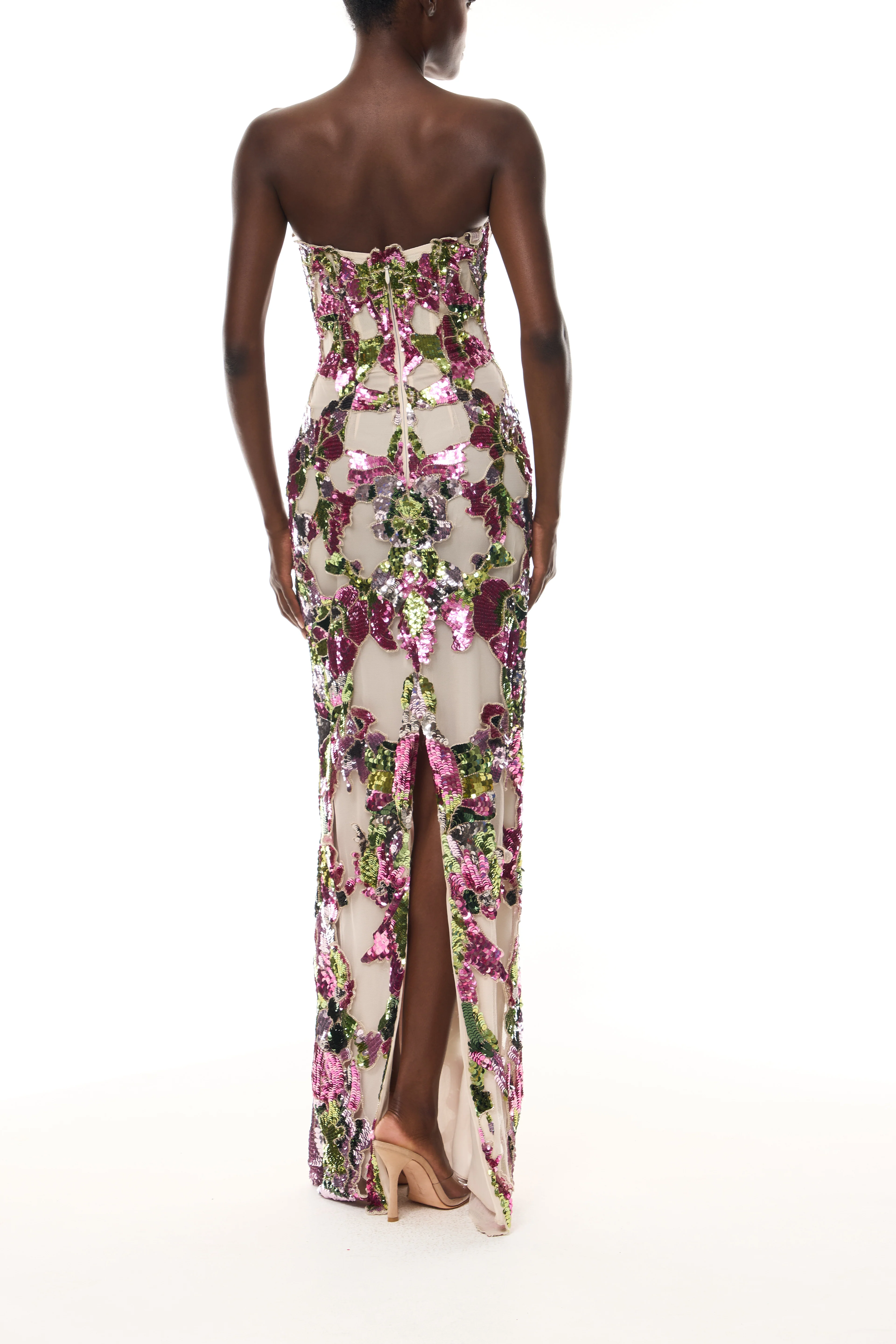 Tulip Sequin Column Gown - Image 7