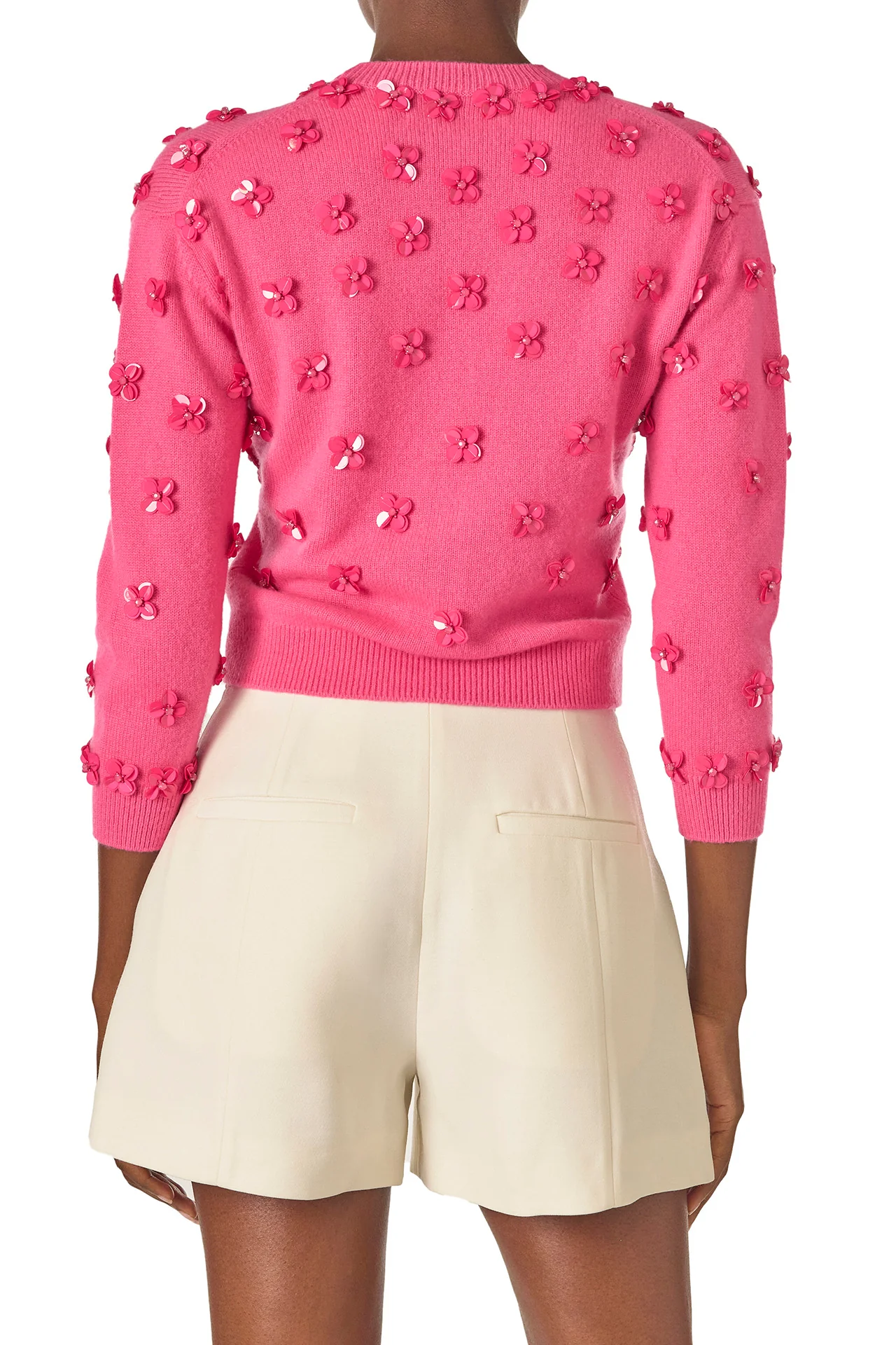 Embroidered Cashmere Sweater - Image 4