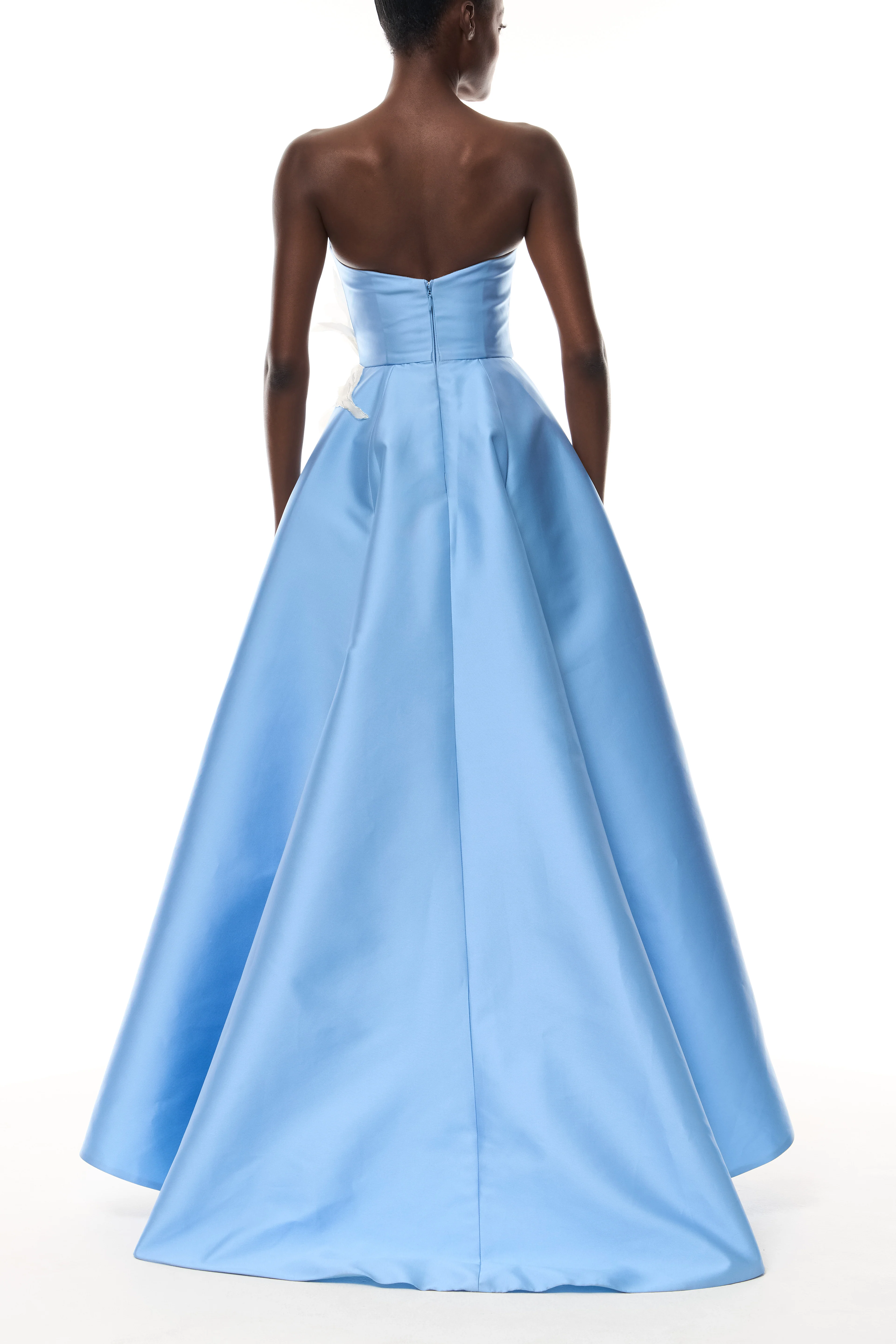 High-Low Floral Ball Gown - Image 5