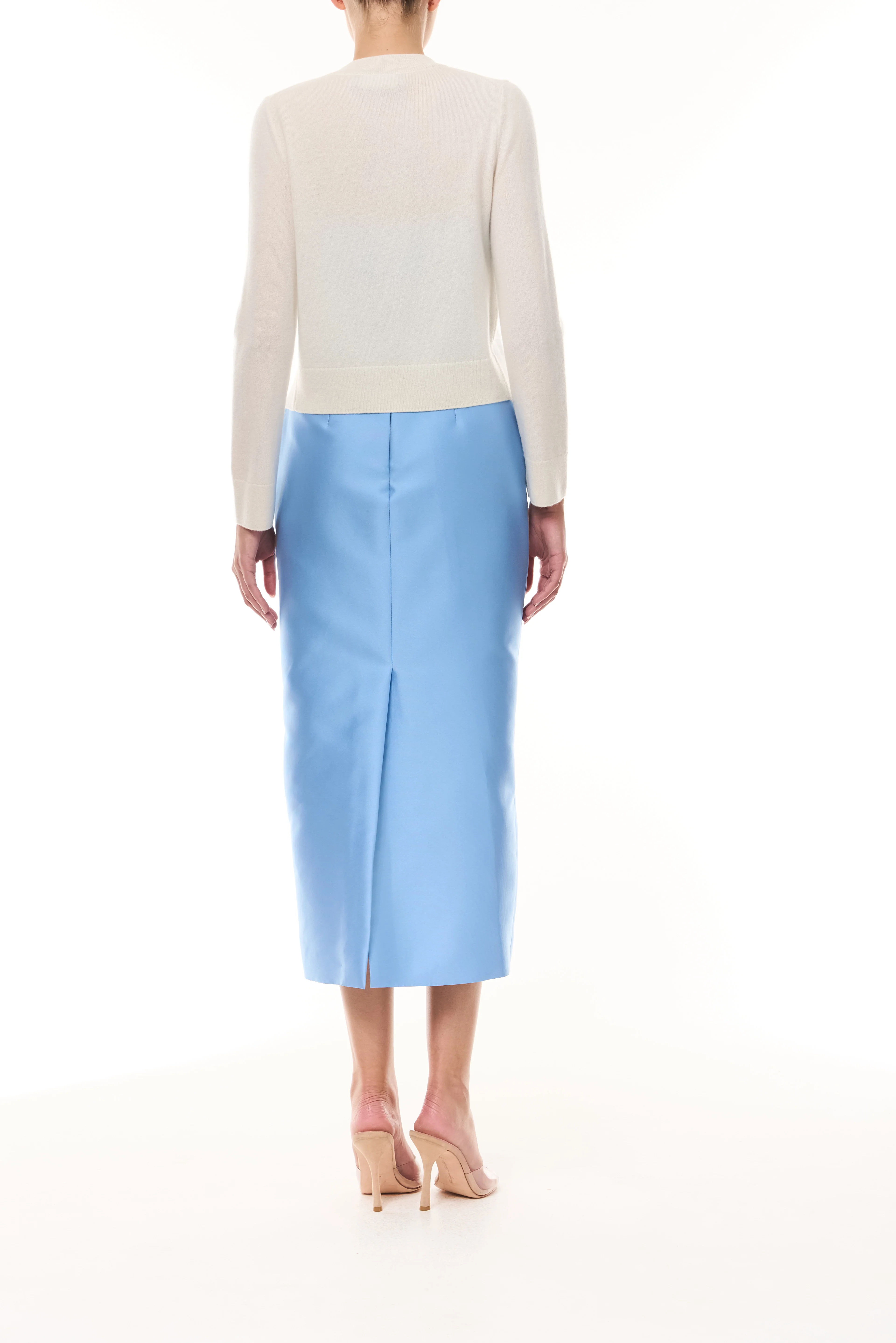 Floral Embroidered Cashmere Cardigan - Image 5