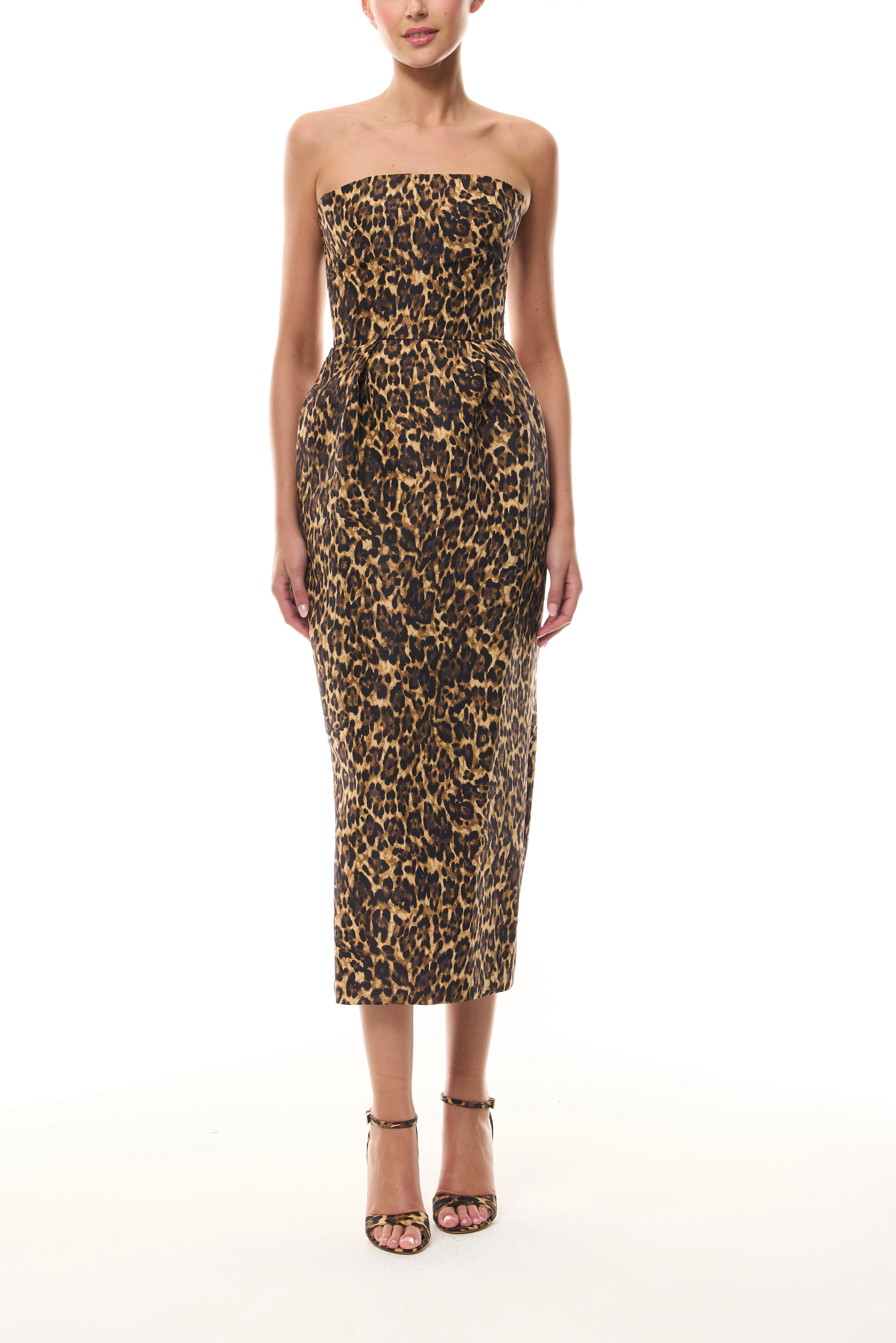 Leopard Printed Cocktail Dress