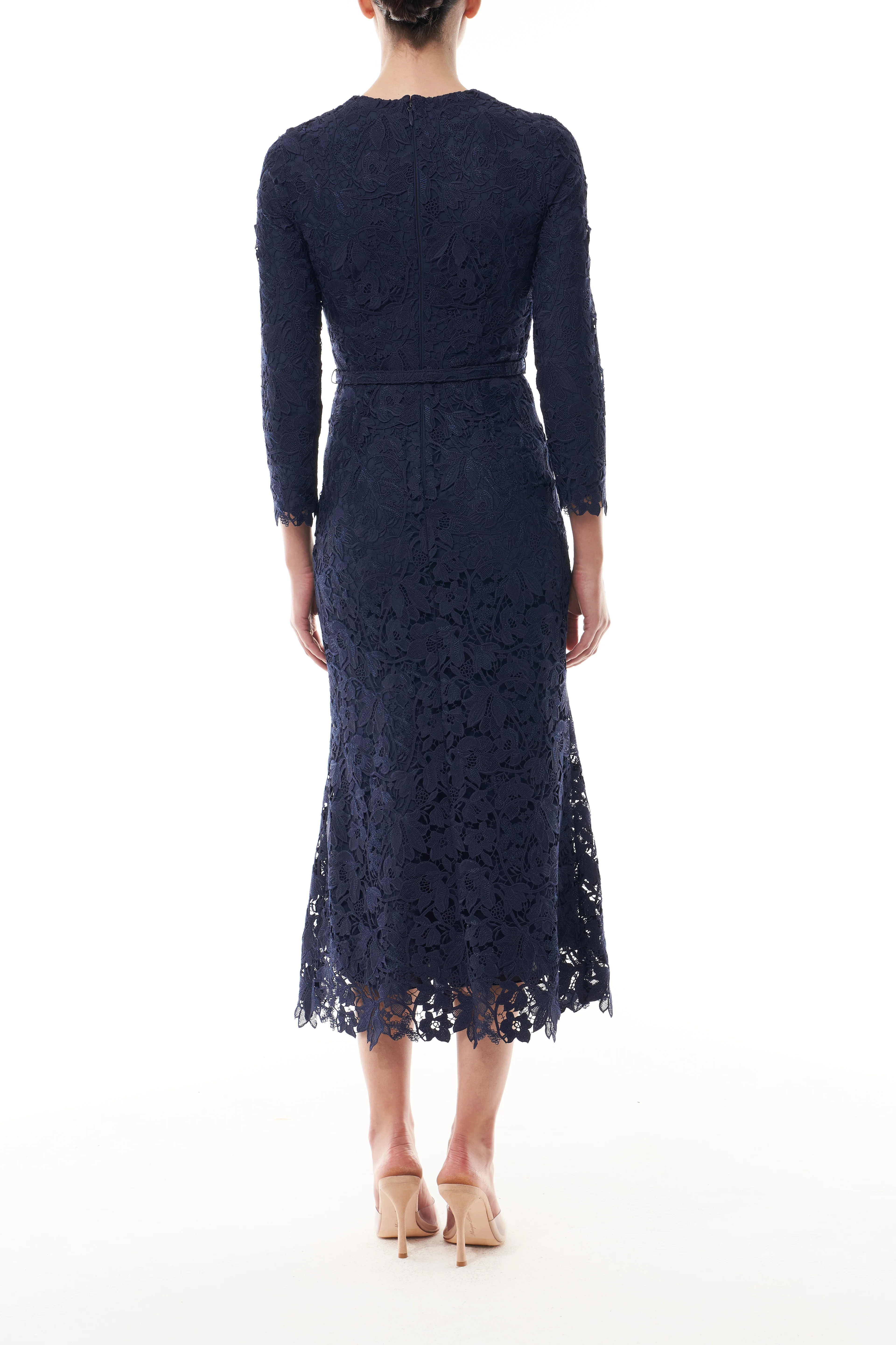 Ocean Lace Long Sleeve Dress - Image 5