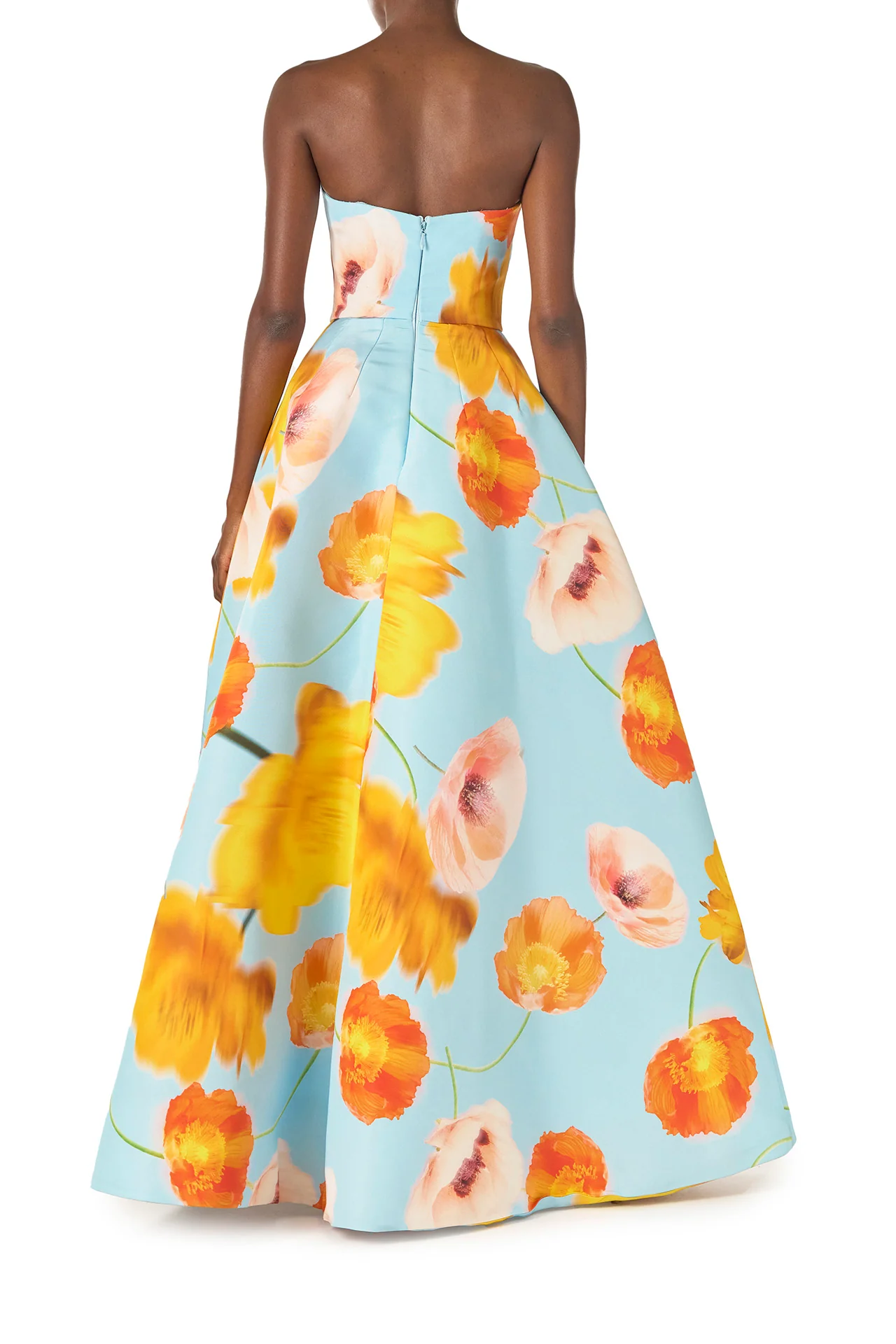 Poppy Printed Ball Gown - Image 5