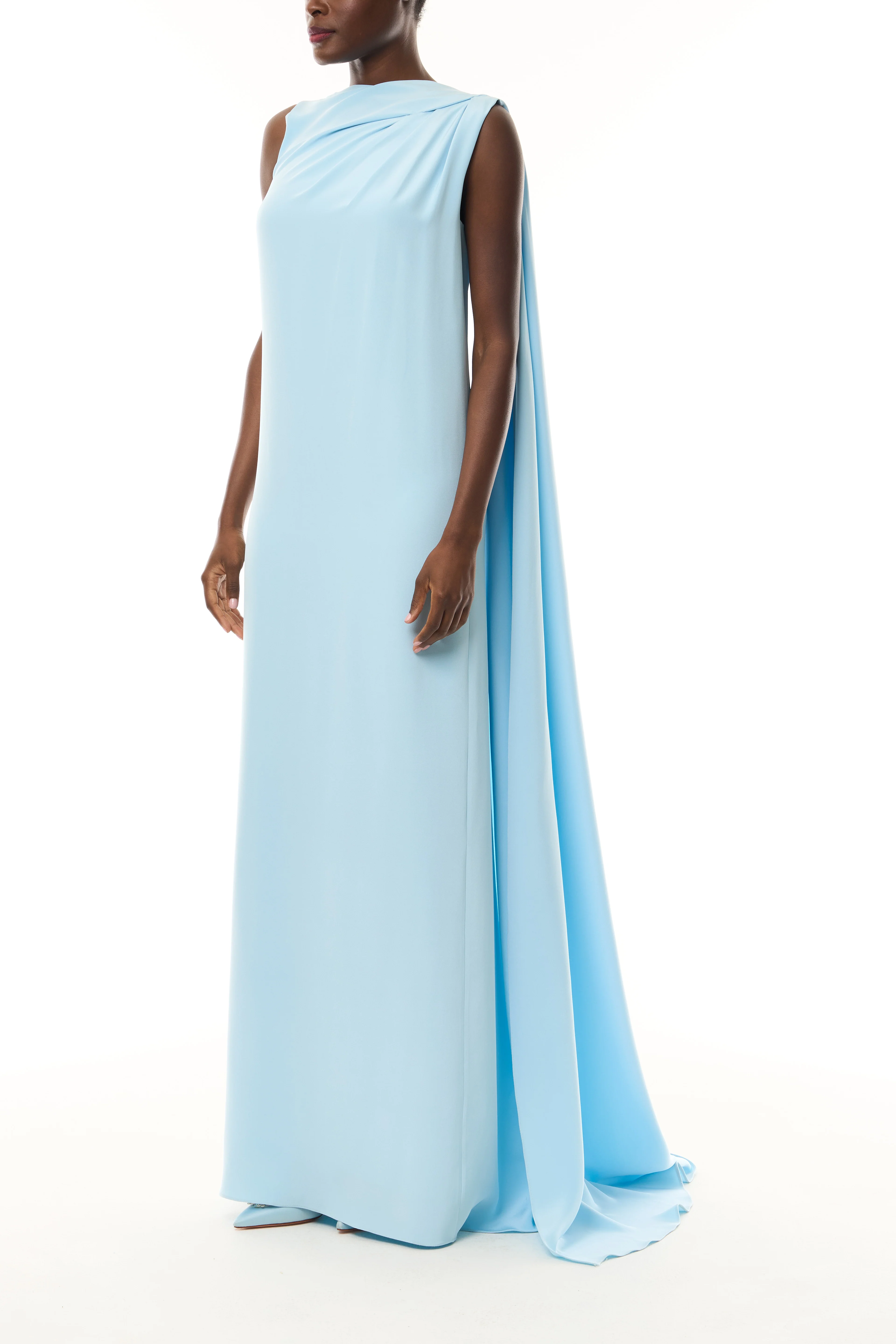 Draped Caftan Gown - Image 4