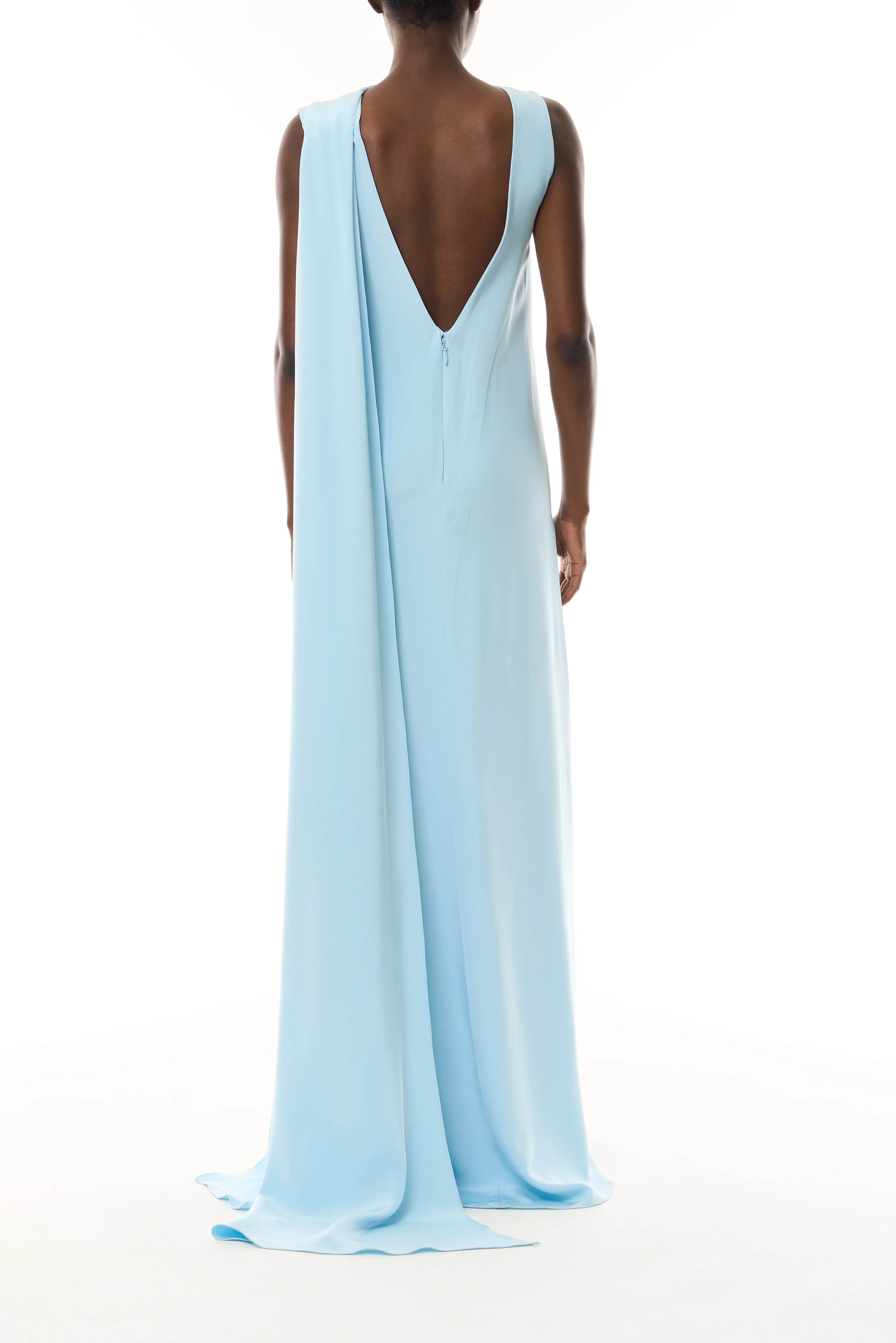 Draped Caftan Gown - Image 6