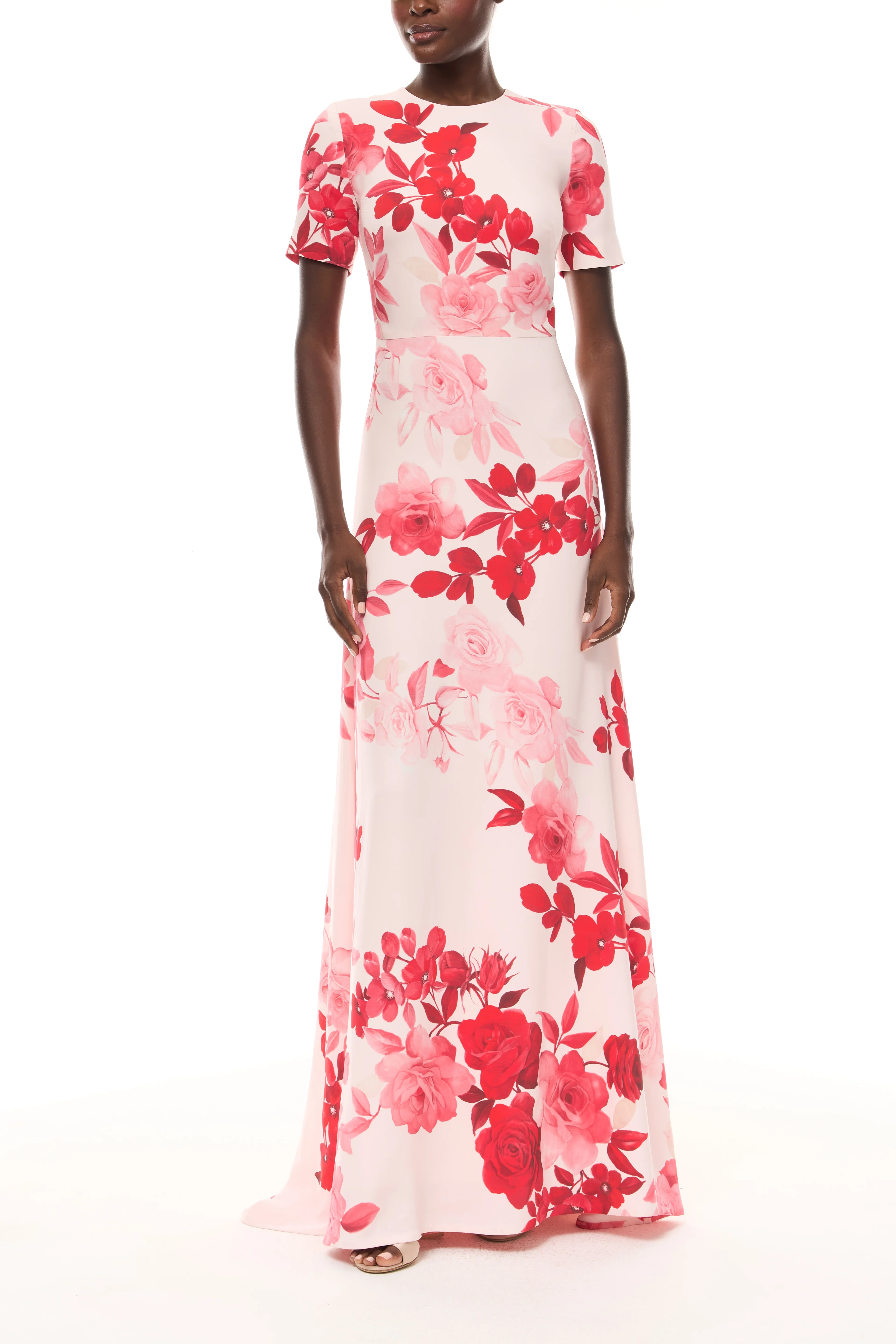 Rose Short Sleeve Gown