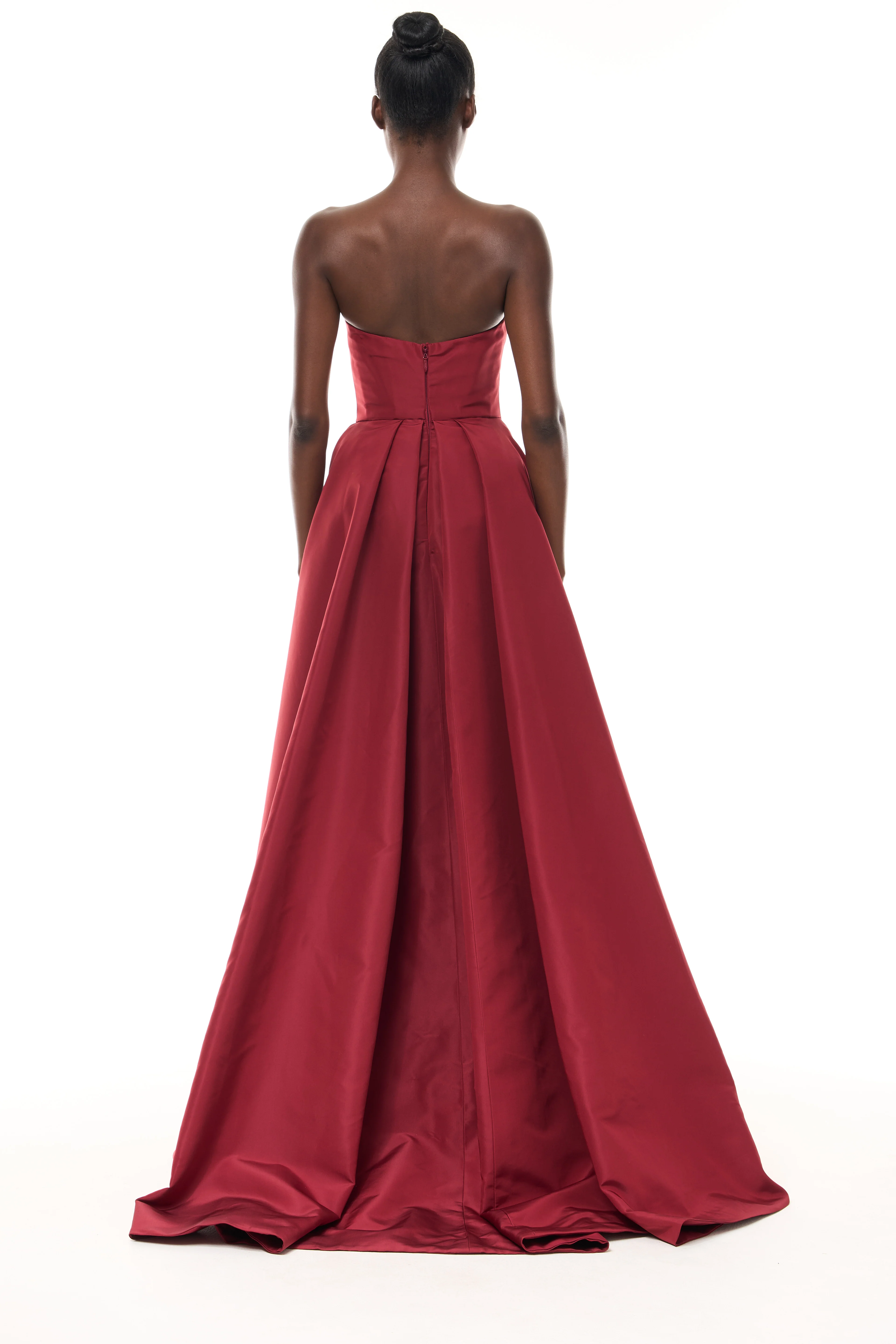 Strapless Column Gown With Train - Image 6
