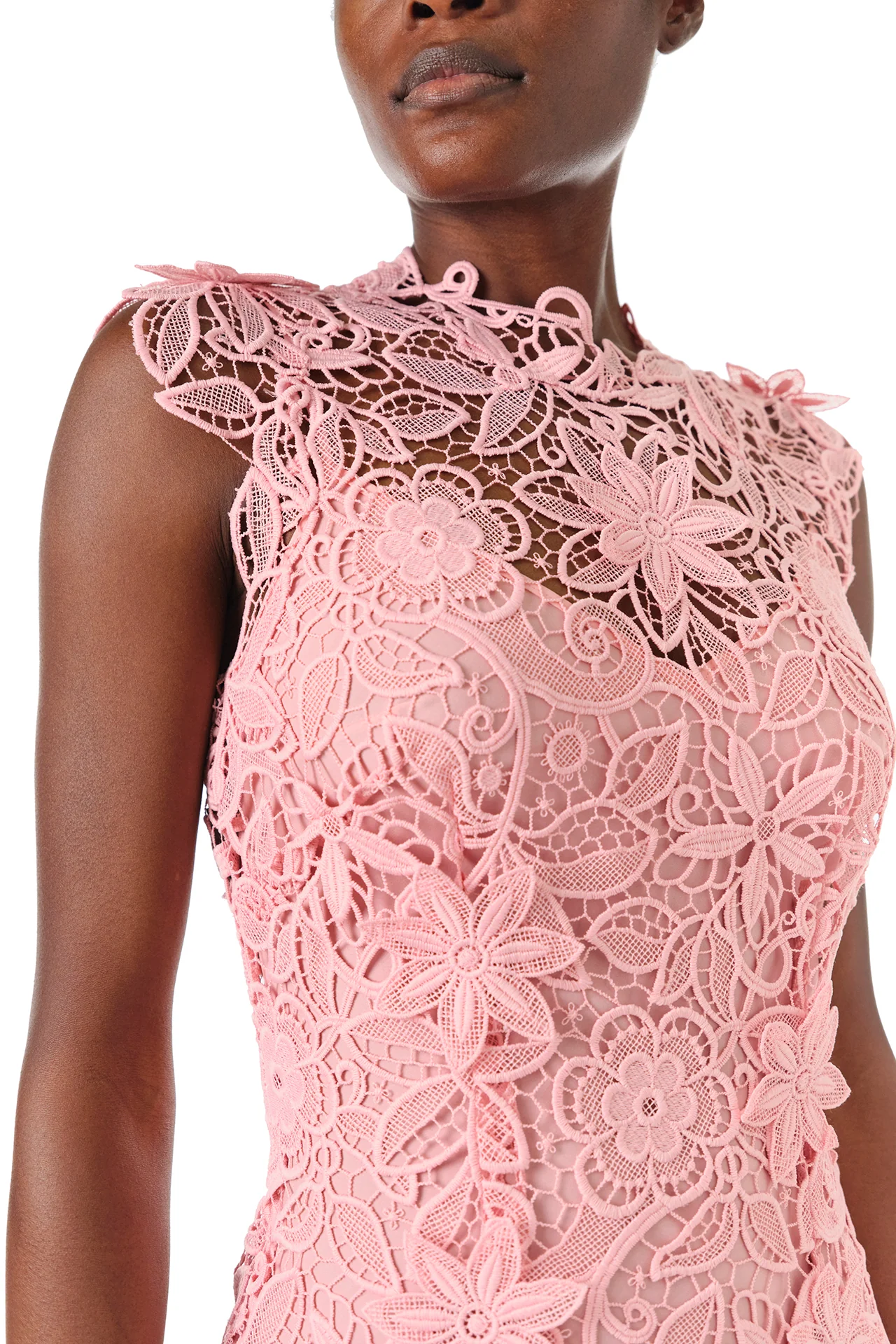 Sleeveless Lace Sheath - Image 2