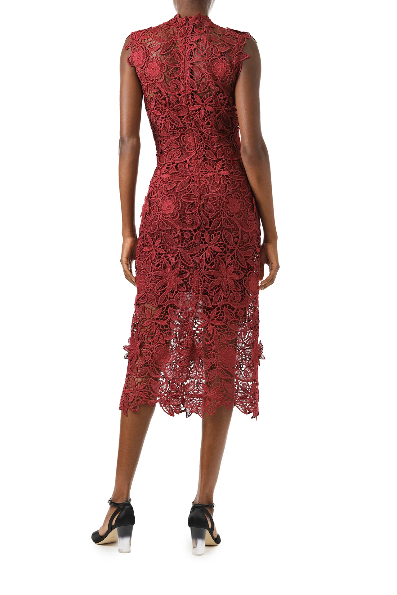 Sleeveless Lace Sheath - Image 3