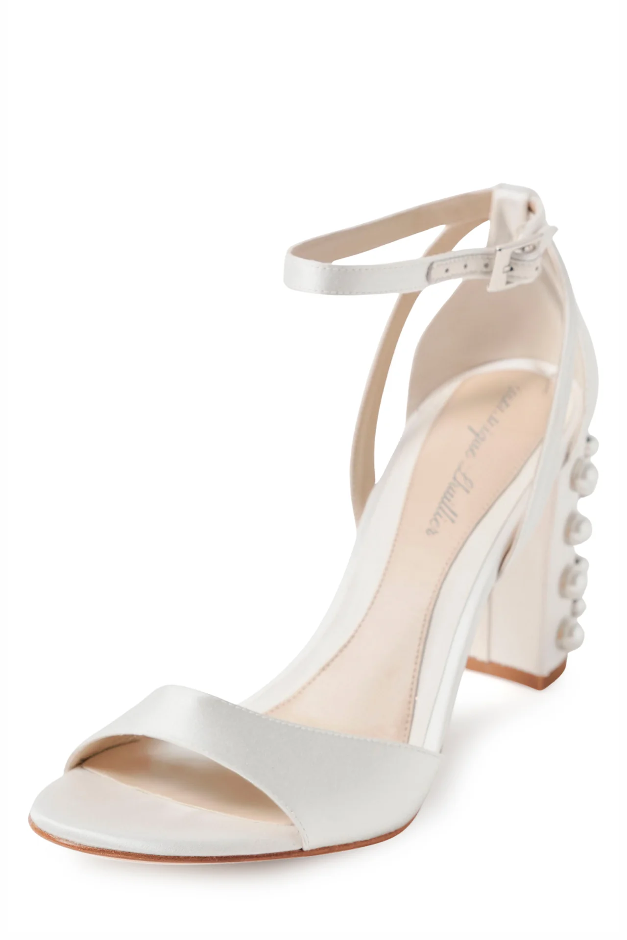 Susanna Pearl Satin Heel - Image 5