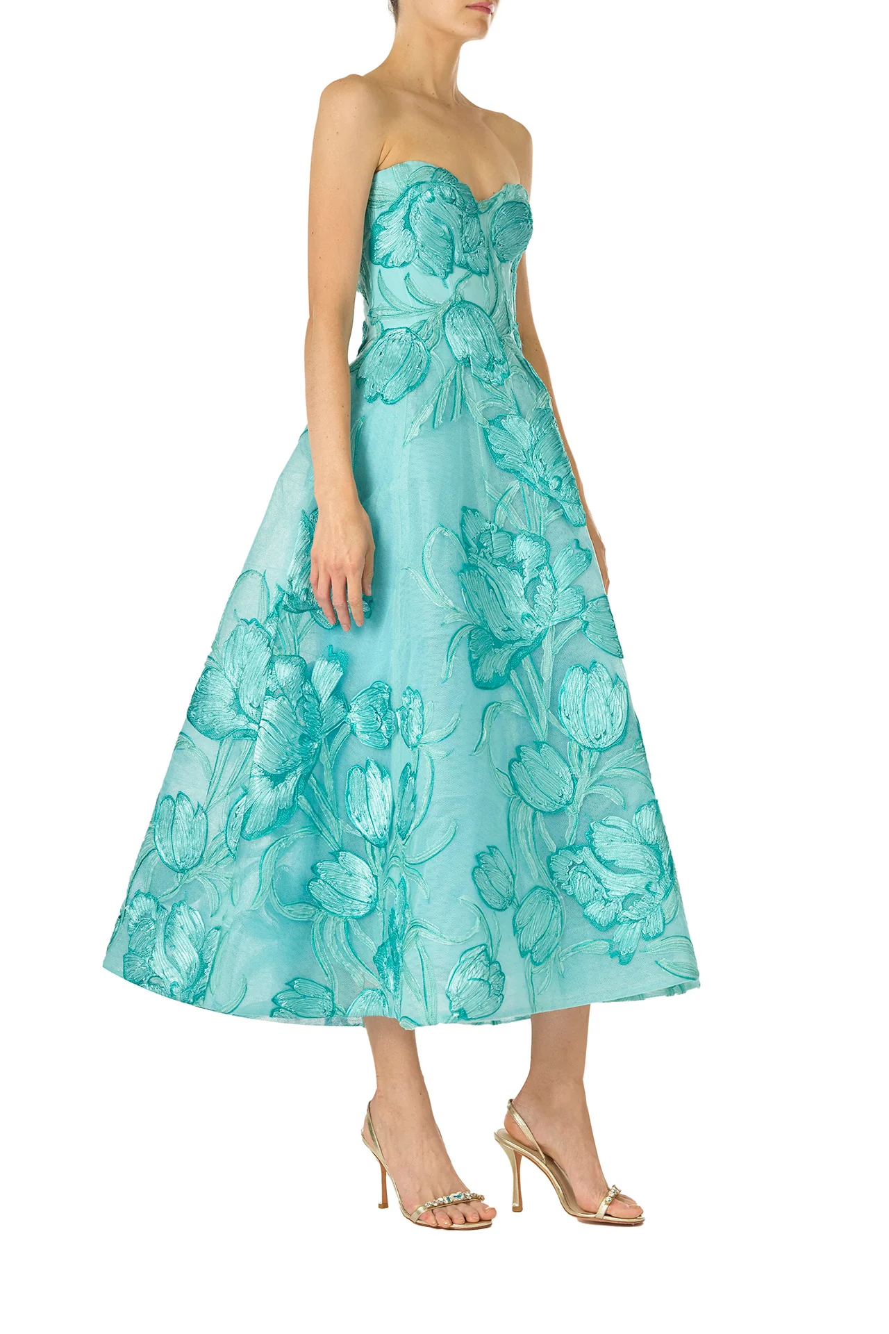 Sweetheart Tea-Length Dress - Image 5